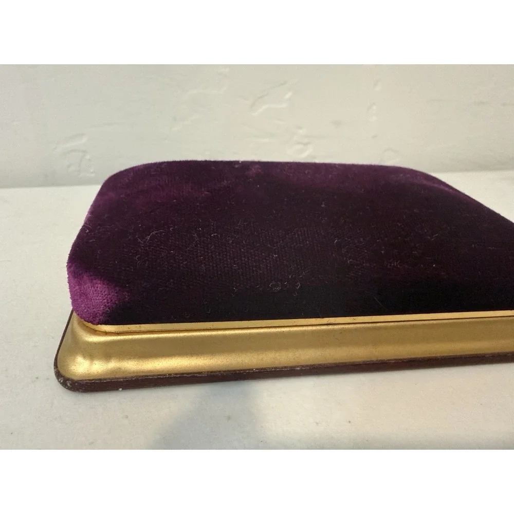 Vintages benrus Velvet clamshell watchbox official airlines Men gift displays